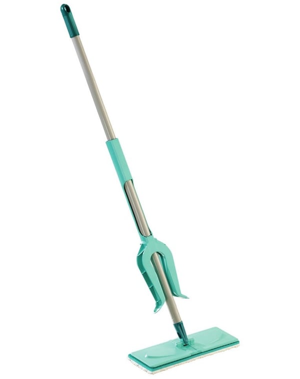 Leifheit 57023 moppar Fiber Aluminium, Turkos