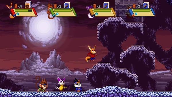 Miniatyrbillede 2 af 9: Tesura Games Kemono Heroes Standard Nintendo Switch