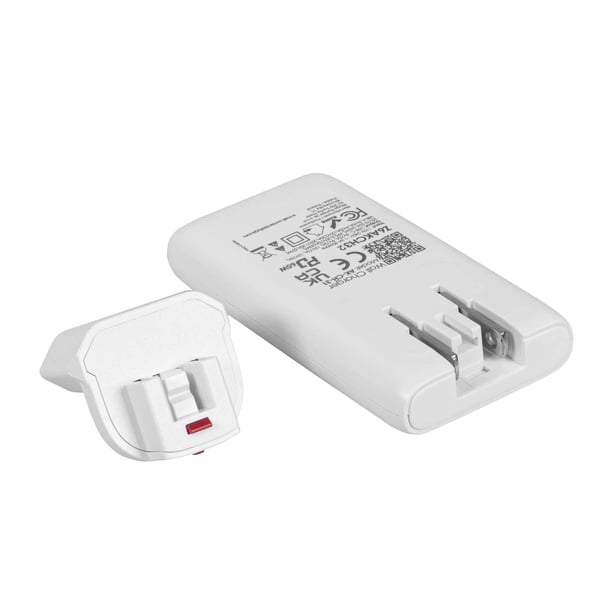 Miniatyrbild 4 av 9: Akyga USB Ladegerät 65 W USB-C® Weiß Hörlurar, Mobiltelefon, Headset, Netbook, Bärbar dator, Smartphone, Powerbank, Bärbar högtalare, Bärbar skrivare, Bärbar spelkonsol, Smartwatch, Surfplatta, Telefon, Universal Vit AC Snabb laddning inomhus