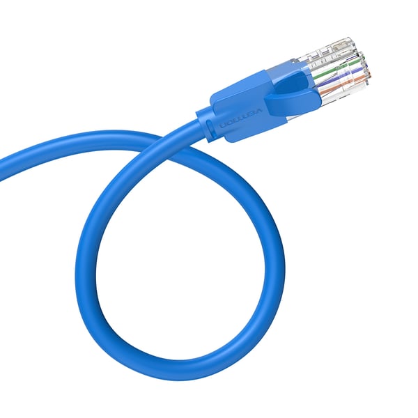 Miniatyrbillede 3 af 5: Vention IBELI netværkskabel Blå 3 m Cat6 U/UTP (UTP)
