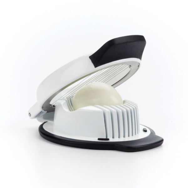 OXO 1271080 äggskivare Svart, Vit Plast, Rostfritt stål