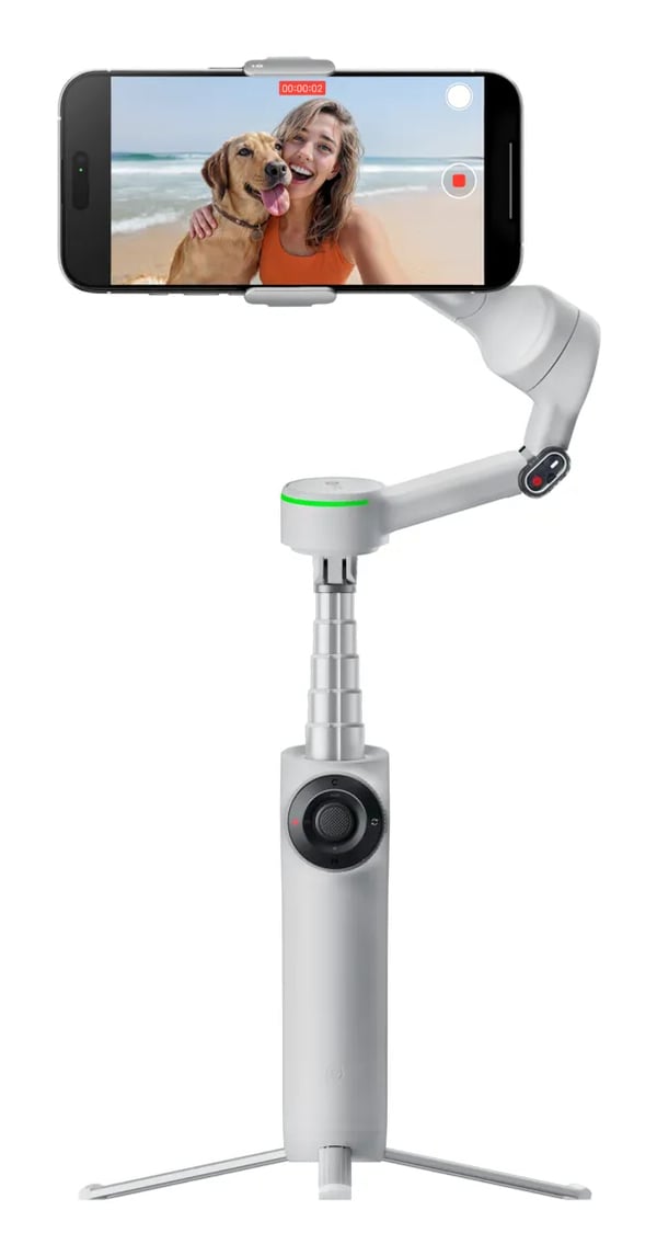 Miniatyrbillede 5 af 7: Insta360 Flow 2 Pro Smartphone kamera stabilisator Grå