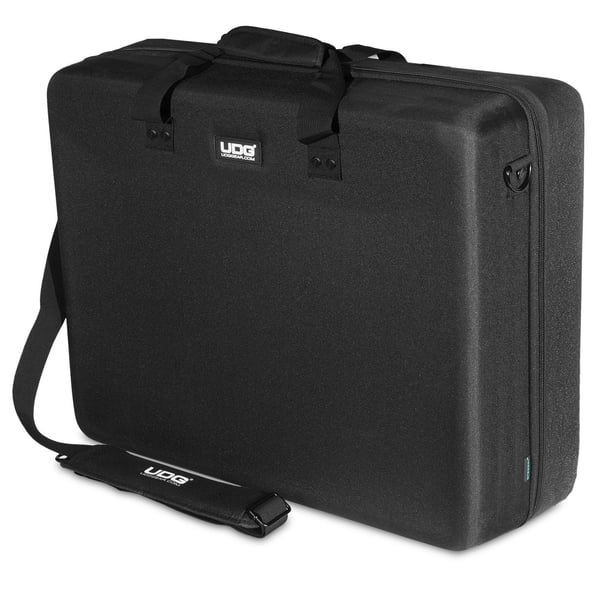 UDG GEAR U8308BL lydudstyr etui DJ controller Hård taske Ethylen-vinylacetat (EVA) skum, Fleece, Nylon Sort