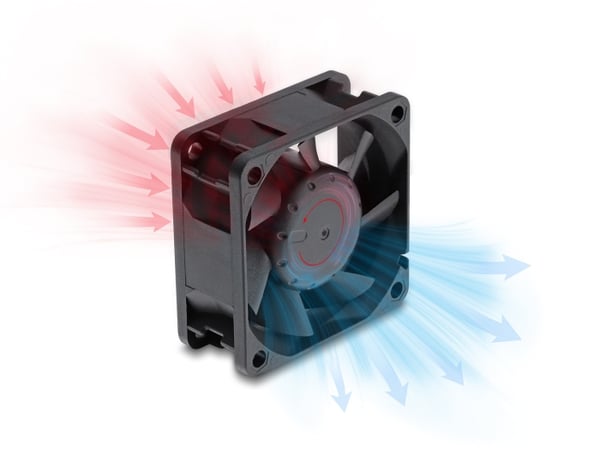 Miniatyrbillede 3 af 3: DeLOCK 67445 tilbehør til rack Køleventilator