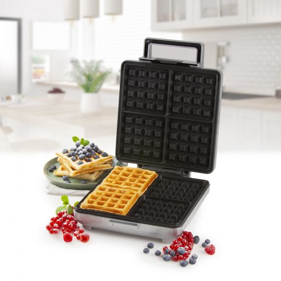 Domo DO9250W vaffeljern 4 vaffel/vafler Hvid