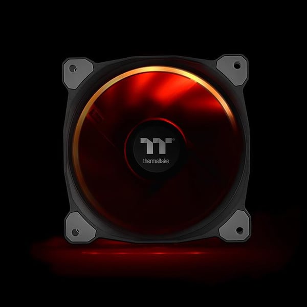 Miniatyrbillede 11 af 15: Thermaltake CL-F076-PL12SW-A Computerkølesystem Computerkabinet Ventilator 12 cm Sort