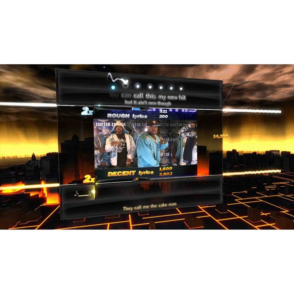 Miniatyrbild 8 av 12: Konami Def Jam Rapstar, Wii Engelska