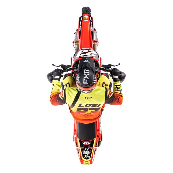 Miniatyrbild 12 av 24: Losi Promoto MX radiostyrd modell Motorcykel Elmotor 1:4