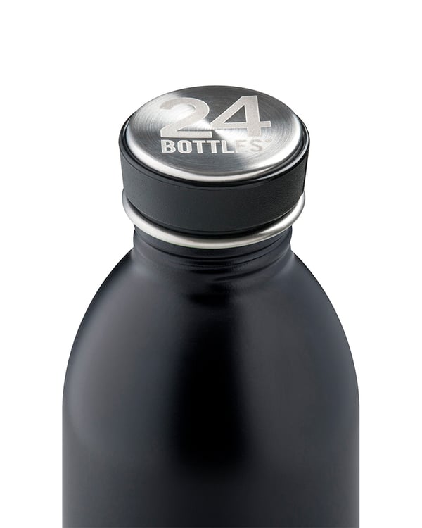 24Bottles Urban Bottle Daglig användning 500 ml Rostfritt stål Svart