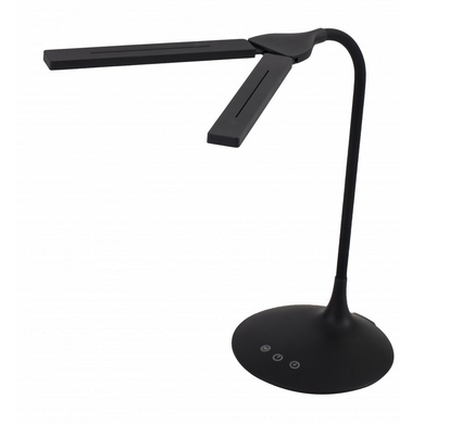 Miniatyrbillede 5 af 9: Alba LEDTWIN N bordlampe 6 W LED Sort