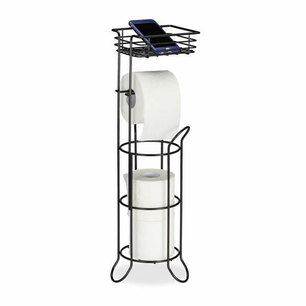 Miniatyrbillede 1 af 7: Relaxdays 10030002 Toiletpapir holder