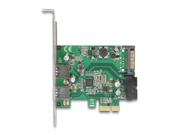 DeLOCK 90096 nätverkskort/adapters Intern USB 3.2 Gen 1 (3.1 Gen 1)
