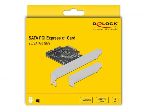 Miniatyrbild 4 av 5: DeLOCK 90431 nätverkskort/adapters Intern SATA