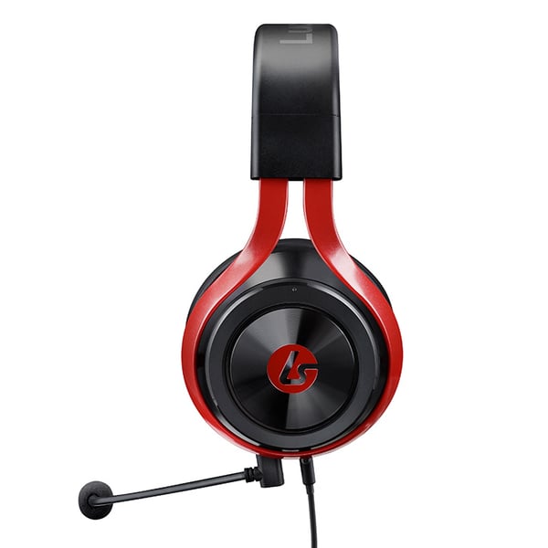 Miniatyrbillede 3 af 5: LucidSound LS25 eSports Headset Ledningsført Spil Sort, Rød