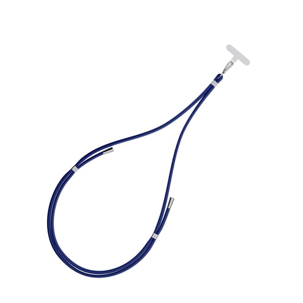 Miniatyrbillede 5 af 13: 3MK EasyClip strop Mobiltelefon Nylon, Zink Blå, Sølv