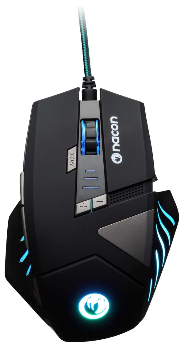 NACON PCGM-300 datormöss Spela Högerhand USB Type-A Optisk 2500 DPI