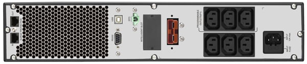 PowerWalker VFI 1000RM LCD UPS-enhed Dobbeltkonvertering (online) 1 kVA 900 W 6 AC stikkontakt(er)