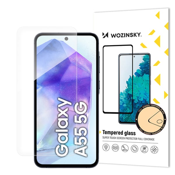 Pikkukuva 1 / 11: Wozinsky 5907769360473 Matkapuhelimen näyttö- ja taustasuoja Kirkas näytönsuoja Samsung 1 kpl