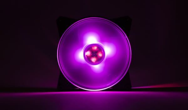 Cooler Master MasterFan Pro 140 Air Flow RGB Suoritin Tuuletin Musta, Läpinäkyvä