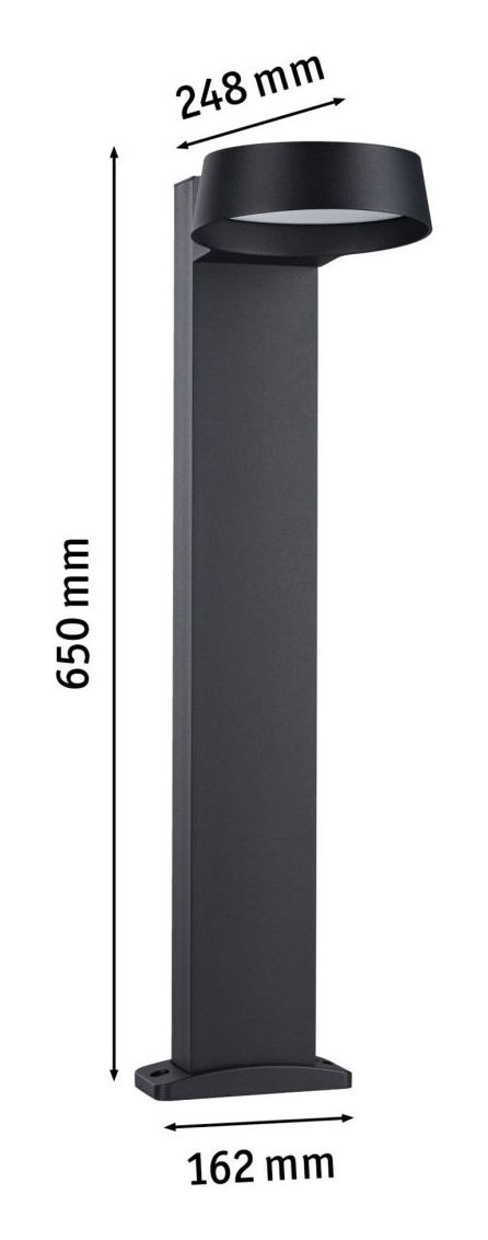 Paulmann Capea Grand Golvbelysning för utomhusbruk LED 12,5 W F