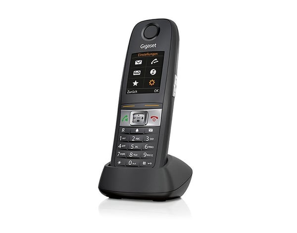 Gigaset E630HX Analog/DECT-telefon Nummervisning Grå