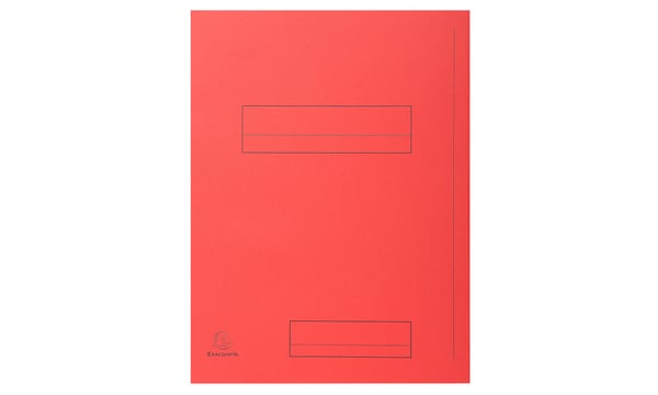 Exacompta 335008E mappar Kartong Röd A4 Exacompta 335008E mappar Kartong Röd A4