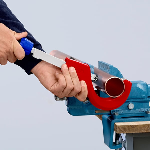 Miniatyrbillede 6 af 53: Knipex 90 31 03 BK manuelt rørskæreværktøj Rørskærer