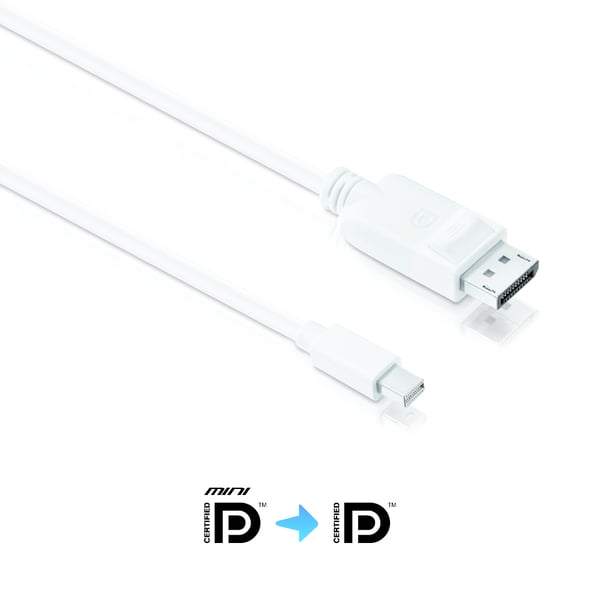PureLink IS1100-015 DisplayPort kabel 1,5 m Mini DisplayPort Hvid