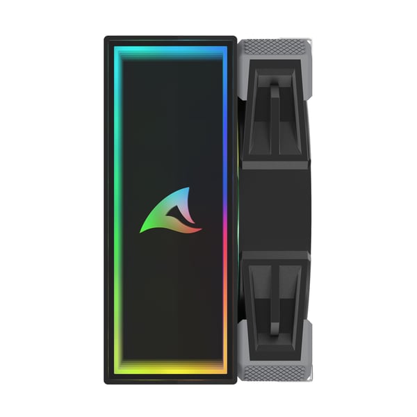 Sharkoon A40 RGB Suoritin Ilmanjäähdytin 12 cm Musta 1 kpl