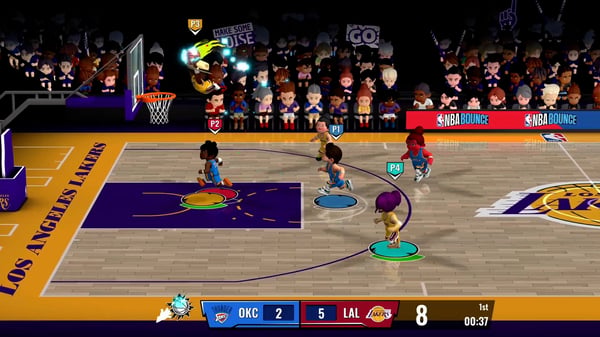 Miniatyrbillede 2 af 19: Outright Games NBA Bounce (Nintendo Switch) Standard Flersproget
