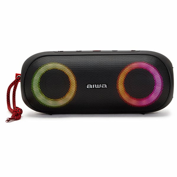 Miniatyrbild 1 av 9: Aiwa BST-650BK bärbara högtalare och partyhögtalare Bärbar monohögtalare Svart 20 W
