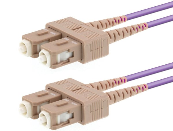 LOGON PROFESSIONAL AL5SCSC25I/4I InfiniBand og fiberoptisk kabel 25 m SC Violet