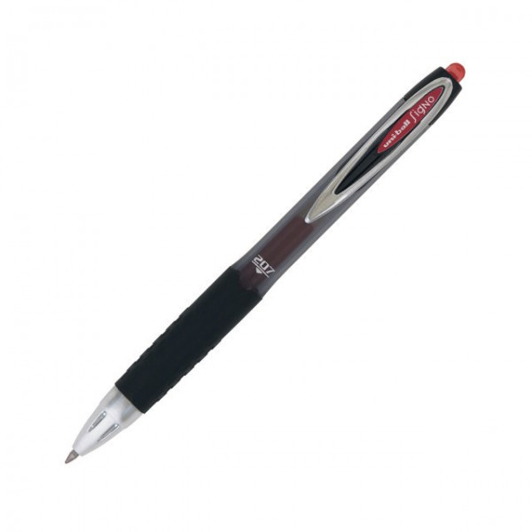 Miniatyrbillede 2 af 2: Uni-Ball Signo 10.1.0216 gel pen Optrækkelig gel pen Rød