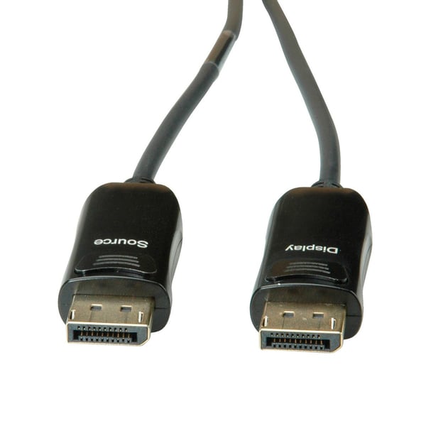 ROLINE 14.01.3493 DisplayPort kabel 20 m Sort