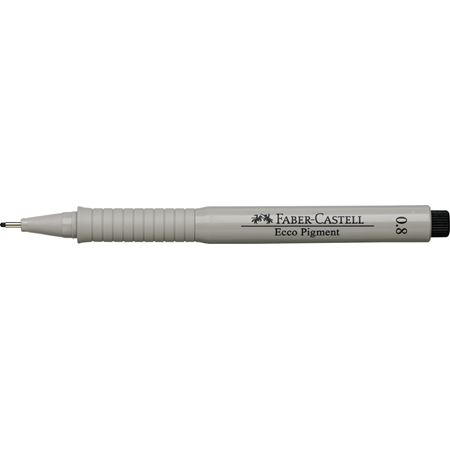 Faber-Castell Ecco Pigment filtpenna Fin Svart 1 styck
