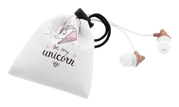 Tellur TLL162212 hörlur och headset Kabel I öra Samtal/musik Guld, Vit