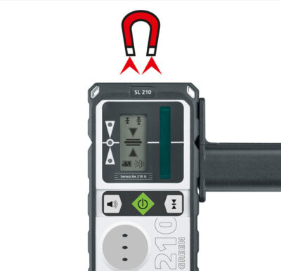 Laserliner Cubus G 210 S Set 150 cm Pyörimistaso 200 m 515 nm (< 1 mW)