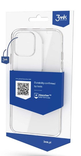 3MK 5903108277556 mobiltelefonfodral 15,5 cm (6.1") Hårt fodral Transparent