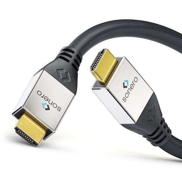 sonero S-HC000-075 HDMI-kabel 7,5 m HDMI Typ A (standard) Svart