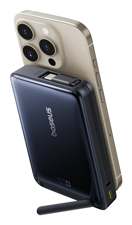 Baseus Nomos 10000 mAh Trådløs opladning Sort