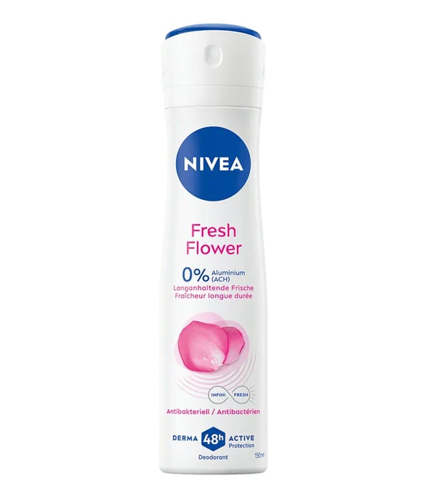 NIVEA Fresh Flower Deo Spray Kvinna Spraydeodorant 150 ml 1 styck