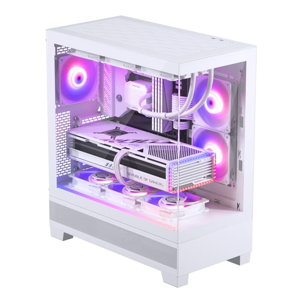 Miniatyrbild 7 av 12: Phanteks XT View Midi Tower Vit