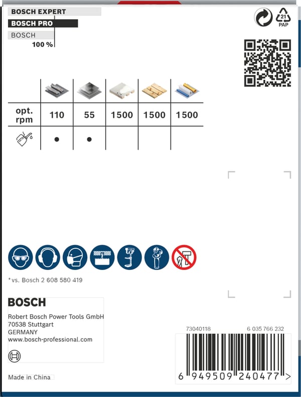 Bosch PRO Multi Material PC Plus hålborr Borr 1 styck