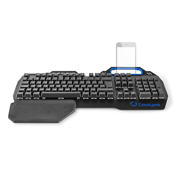 Miniatyrbild 1 av 9: Nedis GKBD400BKND tangentbord Spela USB QWERTY Holländsk Svart