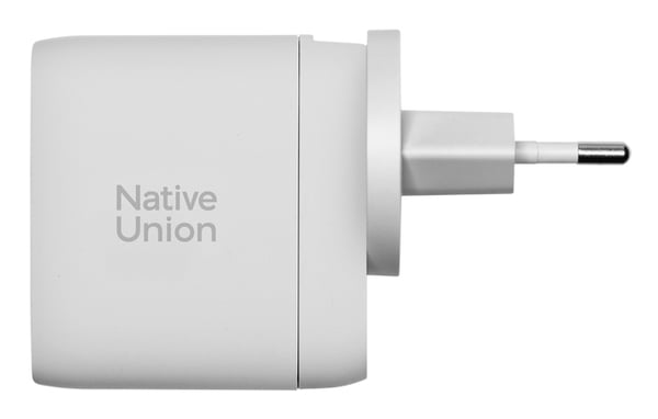 Native Union Fast Gan Charger Pd 67W Kannettava tietokone, Älypuhelin, Tabletti Valkoinen AC Pikalataus Sisätila