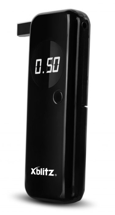 Miniatyrbillede 1 af 4: Xblitz UNLIMITED alkoholmeter 0 - 2% 0,01% Sort