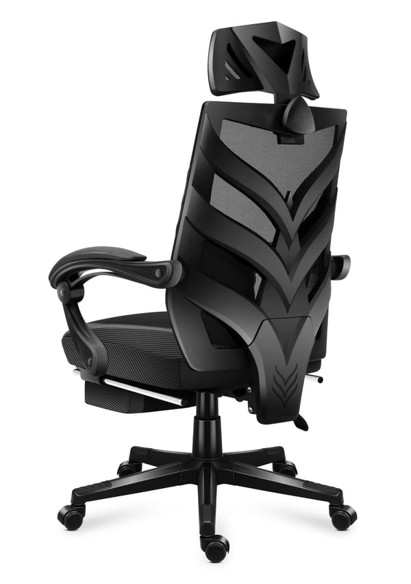 Miniatyrbild 7 av 16: Huzaro Combat 5.0 PC-spelsstol Sits i nätmaterial Svart