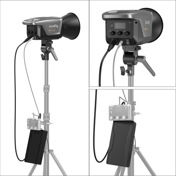 Miniatyrbillede 7 af 7: SmallRig RC 350B COB LED Video Light 403,2 W