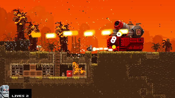 Miniatyrbild 7 av 26: Devolver Digital BroForce Deluxe PlayStation 4