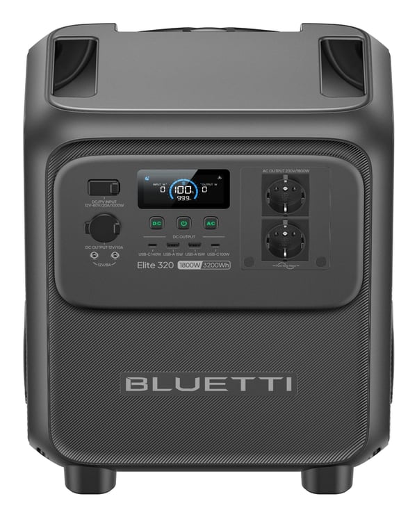 Bluetti Elite 320 bärbar kraftstation 9 Litiumjärnfosfat (LiFePo4) 1800 W 34 kg